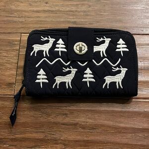 Bear Bradley Merry Mischief/Snow Day RFID Turnkock Wallet